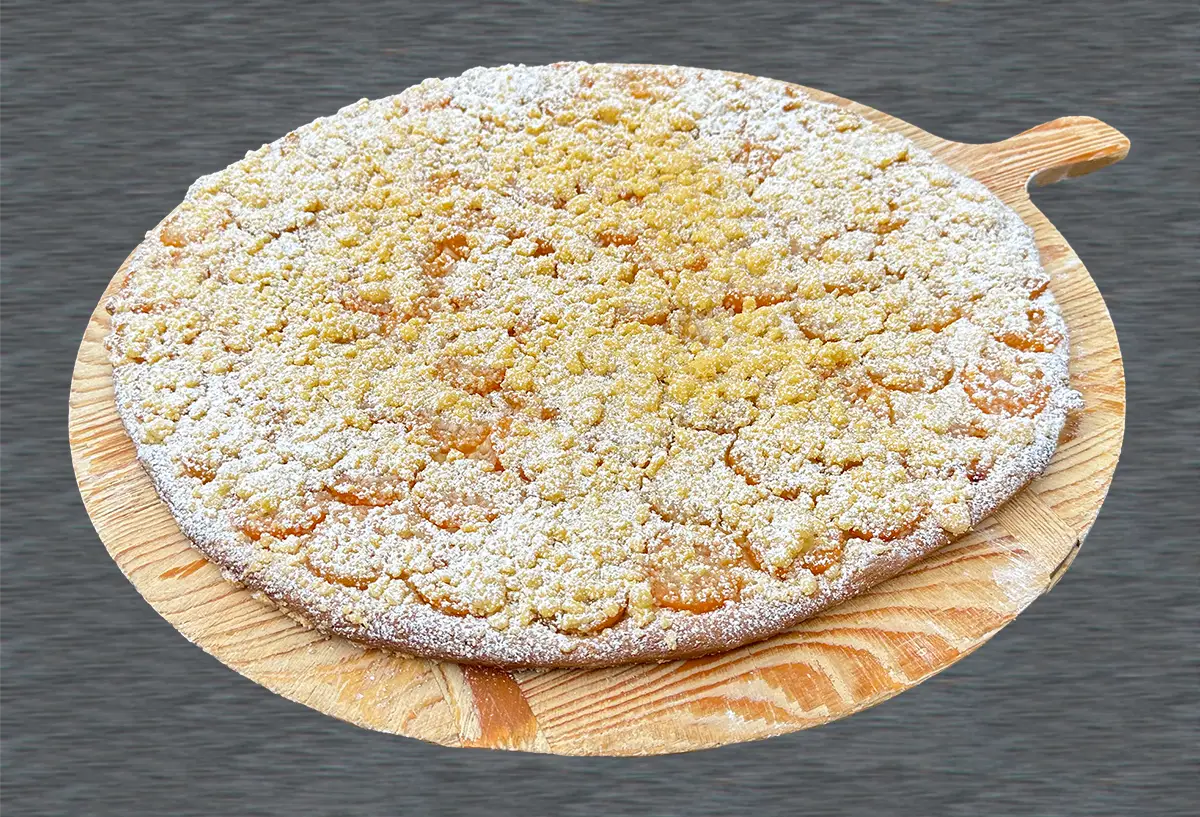 Aprikosenkuchen mit Streusel - Bäckerei Bayreuther in Nentschau bei Regnitzlosau